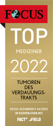 FCG TOP Mediziner 2022 Tumoren des Verdauungstrakts